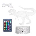 3D Dinosaur Led Night Light Illusion Lamp