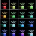 3D Dinosaur Led Night Light Illusion Lamp