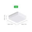 18W 6500-7000K LEDs Ceiling Light Flush Mounting Square Ceiling Lamp for Kitchen Bedroom Hallway