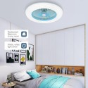 36W Modern LED Ceiling Fan with Lighting LED Light with APP Mobile Phone Control