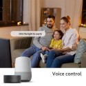 30W 110V Intelligent RGB Dimming Ceiling Lamp Wi-fi+BT 2.4G Remote Controlling Built-in Microphone and Music Player Voice Contro