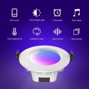 5W Smart Recessed Lighting Ceiling Panel Light Voice Control