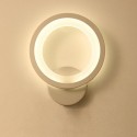 Round Wall Mount Light Vintage Wall Sconces Lighting LEDs Wall Lamp Light Fixture for Bedside Corridor Bedroom Living Room Hallw