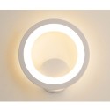 Round Wall Mount Light Vintage Wall Sconces Lighting LEDs Wall Lamp Light Fixture for Bedside Corridor Bedroom Living Room Hallw