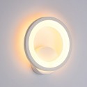 Round Wall Mount Light Vintage Wall Sconces Lighting LEDs Wall Lamp Light Fixture for Bedside Corridor Bedroom Living Room Hallw