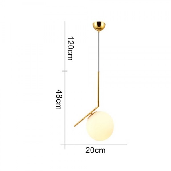 Glass Ball Wall Light Modern Wall Lamp Wall Lights Reading Lamp for Bedroom Living Room Canteen Stairs LED Lamp