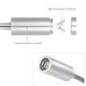 Tomshine 3W LED Wall Light Bedside Lamp Soft Flexible Adjustable Tube With Switch