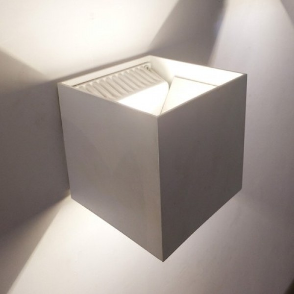 Adjustable Light Cube Led Bathroom Light Wall Lamp Waterproof Modern Home Lighting