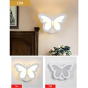 Wall Light Modern LEDs Wall Mounting Lamp Butterfly-Shaped Light Fixture for Bedside Corridor Wall Mounted Home Lighting Decorat