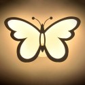 Wall Light Modern LEDs Wall Mounting Lamp Butterfly-Shaped Light Fixture for Bedside Corridor Wall Mounted Home Lighting Decorat