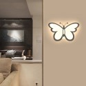 Wall Light Modern LEDs Wall Mounting Lamp Butterfly-Shaped Light Fixture for Bedside Corridor Wall Mounted Home Lighting Decorat