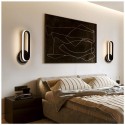 12W LED Wall Lamp 300 mm Modern Wall Light Rotatable Wall Lighting for Indoor Use Hallway Bedroom Living Room Stairs