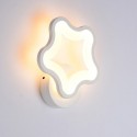 LEDs Wall Lamp Pentagram-Shaped Light Fixture AC176-265V  Wall Sconce for Bedside Corridor Bedroom Living Room Hallway