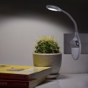 Rechargeable Book Light Clip-on Reading Light Eye-Care LED Light 3 Color Temperature Stepless Dimming with Magnet for Bookworms 