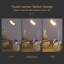 Rechargeable LED Table Lamp Pen Holder Phone Stand with Power Bank Function 3-Level Dimmable Brightness Desk Lamp Eye Protection