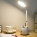 DC5V 4W LEDs Table Desk Reading Lamp Sensitive Touching Control/ 3 Colors Temperature Changeing/ Stepless Brightness Adjustable 