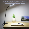 D C 5 V 6 W 24 LEDs Clamp Clip Desk Light Table Lamp USB Powered Operated 3 Colors Temperature Changing Stepless &amp; 10 Levels