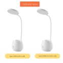 DC5V 4W LEDs Table Desk Reading Lamp Sensitive Touching Control/ 3 Colors Temperature Changeing/ Stepless Brightness Adjustable 