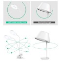 USB Clip-on Table Lamp Touching Control LEDs Eye-caring Night Light 3 Color Modes Reading Light (Ring)