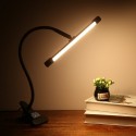 D C 5 V 7 W 36 LEDs Clamp Clip Desk Light Table Lamp USB Powered Operated 3 Colors Temperature Changing 10 Levels Adjustable Bri