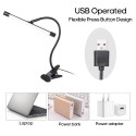 D C 5 V 7 W 36 LEDs Clamp Clip Desk Light Table Lamp USB Powered Operated 3 Colors Temperature Changing 10 Levels Adjustable Bri