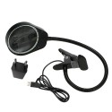 Tomshine LED 3X/10X Magnifier Glass with Clamp Clip Table Light