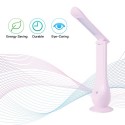 Foldable Calendar Lamp Portable Intelligent LED Eye-Caring Table Lamp with Touch Control 3 Light Brightness Changing Power Calen