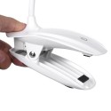 LED Clip On Reading Light USB Rechargeable Reading Lamp with Slick Touch Control