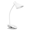 LED Clip On Reading Light USB Rechargeable Reading Lamp with Slick Touch Control