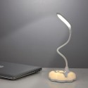 Dimmable USB Desk Lamp Table Lamp with 3 Levels Brightness Touch Sensor Switch Eye Protect Desktop Rechargeable Light Dimmer