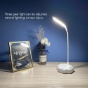 Dimmable USB Desk Lamp Table Lamp with 3 Levels Brightness Touch Sensor Switch Eye Protect Desktop Rechargeable Light Dimmer