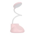 Desk Lamp Desk Light with 3 Color Modes USB Charging Port Pen Holder and Phone Stand Eye-Caring 360° Flexible Table Lamp for Bed