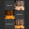 Desk Lamp Desk Light with 3 Color Modes USB Charging Port Pen Holder and Phone Stand Eye-Caring 360° Flexible Table Lamp for Bed