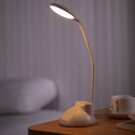 Desk Lamp Desk Light with 3 Color Modes USB Charging Port Pen Holder and Phone Stand Eye-Caring 360° Flexible Table Lamp for Bed