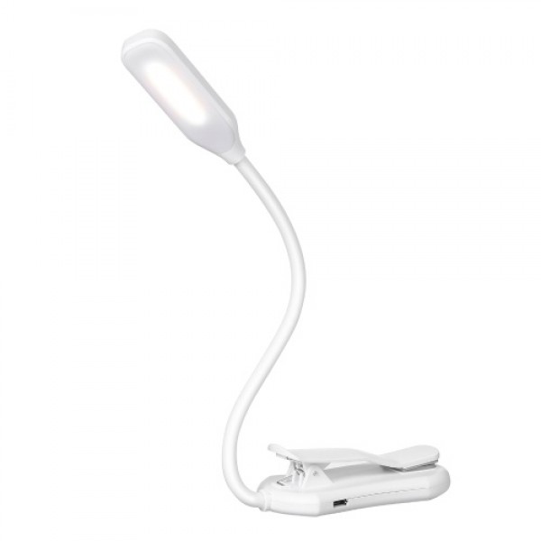 7 LEDs Reading Light Book Clamp Clip Lamp