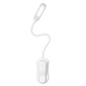 Clip On Rechargeable Eye Protect Desk Book Reading Lamp for Reading Bedside Bedroom