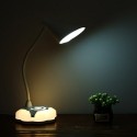 2.8W Flexible Dimmable USB LED Desk Table Lamp 3 Levels Brightness Touch Sensor Control Reading Night Light D C5V