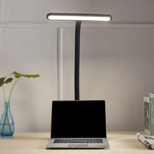 Adjustable Foldable Desk Lamp Eye-Care Computer Study Table Light Long Arm Clamp Table Lamp Home Office Studio Desk Lamp