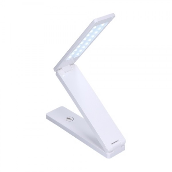 D C 5 V 1 A 3 W 18 L-ED Foldable Desk Light T-able Lamp Wall Mounted Design Sensitive T-ouch Control