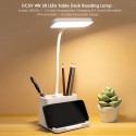 DC5V 4W 20 LEDs Table Desk Reading Lamp Sensitive Touching Control/ 3 Colors Temperature Changeing/ 3 Levels Brightness Adjustab