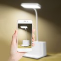 DC5V 4W 20 LEDs Table Desk Reading Lamp Sensitive Touching Control/ 3 Colors Temperature Changeing/ 3 Levels Brightness Adjustab