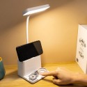 DC5V 4W 20 LEDs Table Desk Reading Lamp Sensitive Touching Control/ 3 Colors Temperature Changeing/ 3 Levels Brightness Adjustab