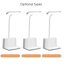 DC5V 4W 20 LEDs Table Desk Reading Lamp Sensitive Touching Control/ 3 Colors Temperature Changeing/ 3 Levels Brightness Adjustab