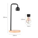 Levitating Bulb Light Floating and Spinning Colorful LED Lamp with Wireless Charging Floating Cool Hover Lamps for Home Office D