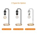 Levitating Bulb Light Floating and Spinning Colorful LED Lamp with Wireless Charging Floating Cool Hover Lamps for Home Office D