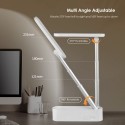 Multi-functional Portable Leds Desk Lamp USB Rechargeable Eye-caring Table Light Student Foldable Telescopic Reading Lamp