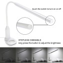 5W 24 LEDs USB Powered Eye Protection Clamp Clip Light Table Lamp