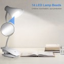 LED Clip On Reading Light Book Light