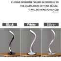 Modern Table Lamp Spiral Design LED Nightstand Lamps Decorative Night Lights Metal Bedside Lamp Desk Light