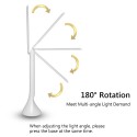 Intelligent Screen Desk Lamp Multifunctional Foldable LED USB Rechargeable Table Lamp